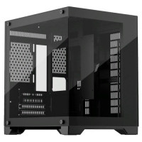 1STPLAYER MEGAVIEW MV5-T Black / mATX / MV5-TP-BK