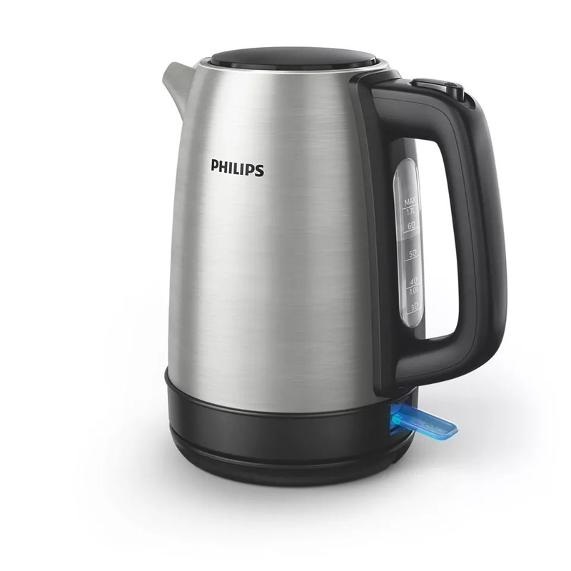 PHILIPS HD9350/90 Чайник, 1,7л,  silver/black 