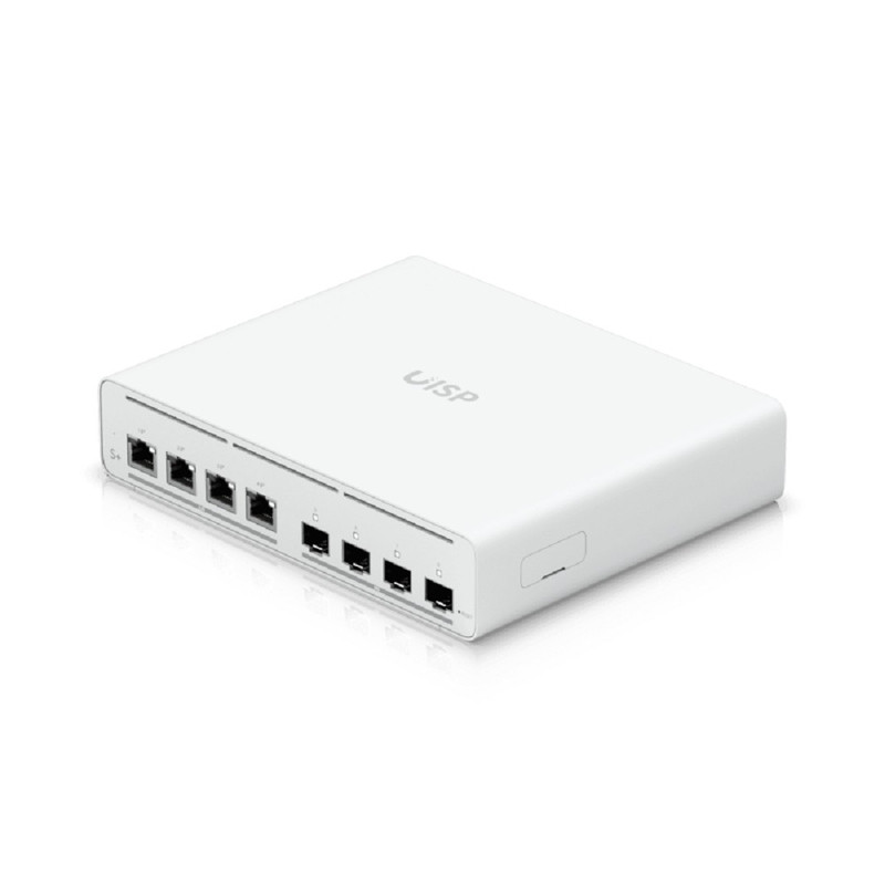 UBIQUITI UISP-S-Plus PoE-коммутатор, 4х 2.5G RJ45, 4х 10G SFP+, раздача 160 Вт 