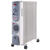 Ресанта ОМ-12НВ [67/3/12] Масляный радиатор { 2,4кВт с вентилятором, 450?240?630, 12 секций,10,кг }