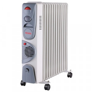 Ресанта ОМ-12НВ [67/3/12] Масляный радиатор { 2,4кВт с вентилятором, 450?240?630, 12 секций,10,кг }