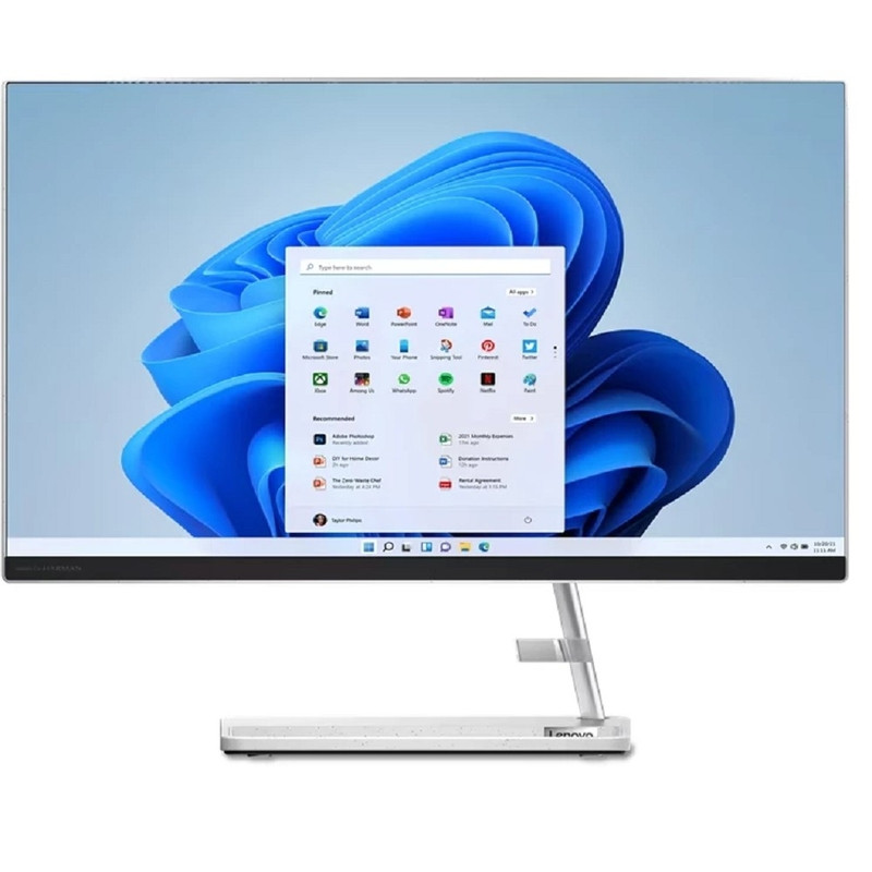 Lenovo IdeaCentre AIO 3 24IAP7 [F0GH017HRK] White  23.8" {FHD  i3 1215U(1.2Ghz)/8192Mb/512SSDGb/noDVD/Int:Intel UHD Graphics/noOS + RU kbd, mouse USB}