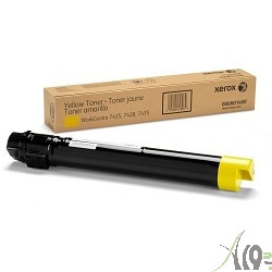 XEROX 006R01518  Тонер-картридж  XEROX WC 7545/7556/7525, Yellow, (15К), {GMO}