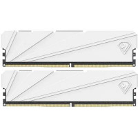 Модуль памяти DDR4 Netac Shadow II 16GB 3200MHz CL16 1.35V / NTSSD4P32DP-16W / White / with radiator