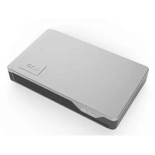 Netac Portable HDD 4TB USB 3.0  NT05K338N-004T-30SL K338 2.5" серебристый