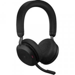 Наушники с микрофоном Jabra Evolve2 75, Link380a MS Stereo Black черный накладные BT/Radio оголовье (27599-999-999)
