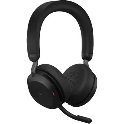 Наушники с микрофоном Jabra Evolve2 75, Link380a MS Stereo Black черный накладные BT/Radio оголовье (27599-999-999)