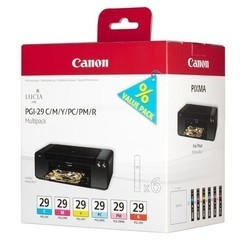 Canon 4873B005 Набор картриджей PGI-29 CMY/PC/PM/R Multi для Canon PIXMA PRO-1