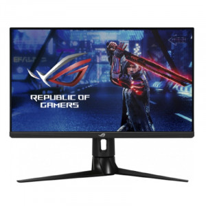 Монитор ASUS ROG Strix XG27AQ 27", темно-серый и черный/красный [90lm06u0-b01370]