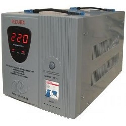 Ресанта АСН-10 000/1-Ц 63/6/8 Стабилизатор {220В±8%, Габариты 385х220х230, Вес 18 кг} 4607076037709 Ресанта АСН-10 000/1-Ц 63/6/8 Стабилизатор {220В±8%, Габариты 385х220х230, Вес 18 кг} 4607076037709