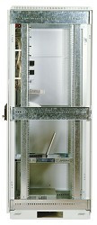 ЦМО! Шкаф телеком. напольный 47U (600x1000) дверь перфорированная 2 шт.(ШТК-М-47.6.10-44AA) (3 коробки)