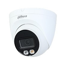 DAHUA DH-IPC-HDW2849TP-S-IL-0280B Уличная турельная IP-видеокамера Full-color с ИИ 8Мп, 1/2.7” CMOS, объектив 2.8мм, видеоаналитика, ИК до 30м, LED до 30м, IP67, корпус: металл, пластик