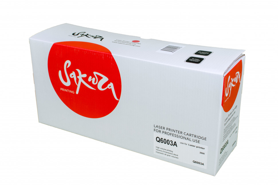 Q6003A (HP 124A) Картридж Sakura для HP Color LJ 1600/2600n/2605/2605dn/2605dtn/CM1015MFP/CM1017MFP, пурпурный, 2000 к.