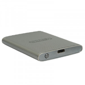 Твердотельный накопитель/ Transcend External SSD ESD360C, 4000GB, Type-C, USB 3.2 Gen2, R/W 2000/2000MB/s, 77x55x9mm, два кабеля в комплекте (5 лет)