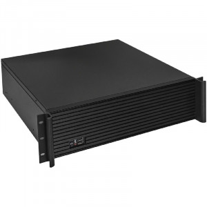 Exegate EX292257RUS Серверный корпус ExeGate Pro 3U450-08 <RM 19", высота 3U, глубина 390, без БП, USB>