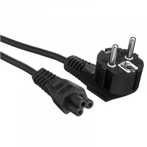 Exegate EX297815RUS Кабель питания ноутбуков Special PC5-7,5S (Евровилка Schuko->C5, 3*0.5mm2, CCA, черный, 0.75м) Exegate EX297815RUS Кабель питания ноутбуков Special PC5-7,5S (Евровилка Schuko->C5, 3*0.5mm2, CCA, черный, 0.75м)