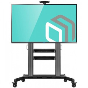 ONKRON TS2811 стойка для телевизора с кронштейном 60"-100", мобильная, чёрная