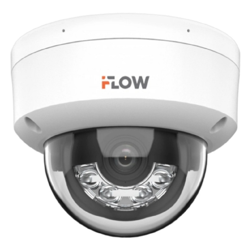 iFLOW F-IC-2442C2MS(4mm) Value 4Мп уличная купольная IP-камера с гибридной Smart подсветкой до 30м  и технологией SharpSense