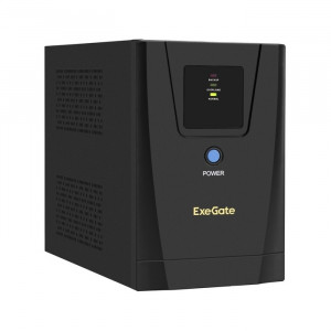 Exegate EX292797RUS ИБП ExeGate SpecialPro UNB-1500.LED.AVR.2SH.3C13 <1500VA/950W, LED, AVR, 2*Schuko+3*C13, съемн.кабель, металлический корпус, Black>