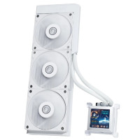 Lian Li Система водяного охлаждения HydroShift LCD 360S (HSLCD36SW  White) / 3x120mm PWM Fans / G89.GHSLCD36SW.R0