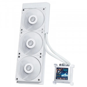 Lian Li Система водяного охлаждения HydroShift LCD 360S (HSLCD36SW  White) / 3x120mm PWM Fans / G89.GHSLCD36SW.R0