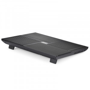 DEEPCOOL MULTI CORE X8 Подставка для охлаждения ноутбука (8шт/кор, до 15.6", вентиляторы 4х100мм, 2USB ) Retail box