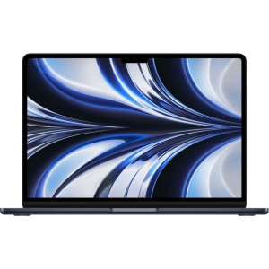 Apple MacBook Air 13-inch Mid 2022 [MC7X4PA/A] (КЛАВ.РУС.ГРАВ.) Midnight 13.6" Liquid Retina {(2560x1600) M2 8C CPU 8C GPU/16GB/256GB SSD/рекоменд.переходник 11007065}