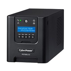 UPS CyberPower PR750ELCD {750VA/675W USB/RJ11/45 (6 IEC)}