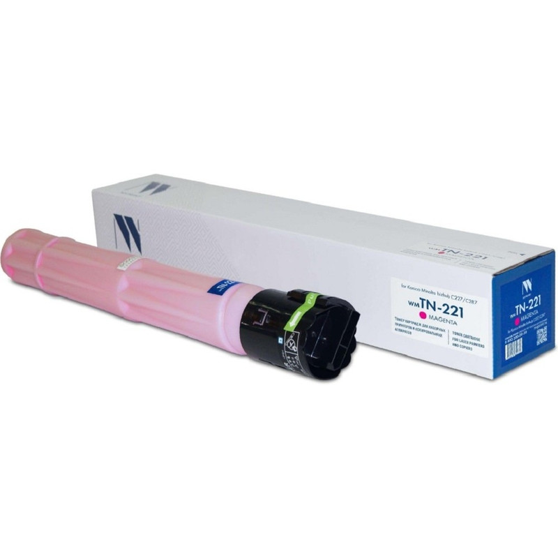Тонер-картридж NVP совместимый NV-TN-221 Magenta для Konica Minolta bizhub C227/C287 (21000k)