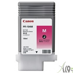 Canon PFI-104M 3631B001 Картридж для Canon iPF750, Пурпурный, 130 мл.