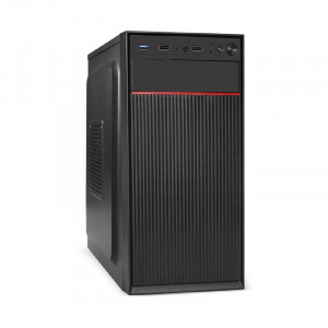 Exegate EX299204RUS Корпус Minitower ExeGate BAA-113U-UNS450 (mATX, БП UNS450 с вент. 12см, 2*USB+1*USB3.0, аудио, черный)