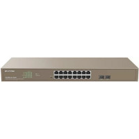 IP-COM G3318P-16-250W Управляемый PoE коммутатор с 16 Гигабитными портами PoE и 2 SFP порта IP-COM G3318P-16-250W Управляемый PoE коммутатор с 16 Гигабитными портами PoE и 2 SFP порта