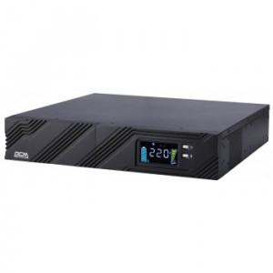 UPS PowerCom SPR-3000 LCD { Line-Interactive, 3000VA / 2100W, Rack/Tower, IEC, Serial+USB, SmartSlot}