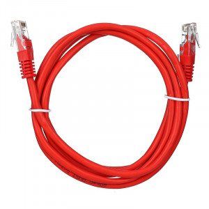 Aopen Патчкорд литой Aopen/Qust UTP кат.5е 1,5м красный <ANP511_1.5M_R>
