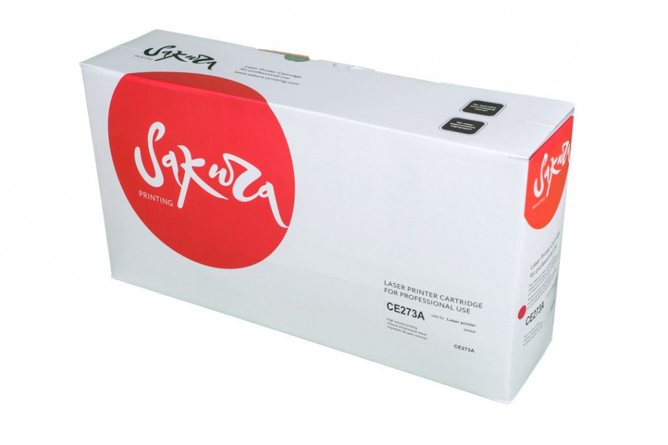 CE273A Картридж Sakura для HP CLJ Enterprise M750xh, M750n, M750dn, CP5525xh, CP5525n, CP5525dn, пурпурный, 15 000 к.