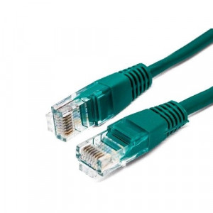 Filum FL-U5-10M-G Кабель патч-корд, U/UTP 5e cat. 10м, 26AWG(7x0.16 мм), омедненный алюминий (CCA), PVC, зелёный