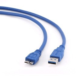 Gembird PRO CCP-mUSB3-AMBM-10, USB 3.0 кабель для соед. 3м  А-microB (9 pin)  позол.конт., пакет 
