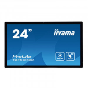 LCD Iiyama 23.8" T2455MSC-B1 TOUCH черный {IPS 1920x1080 5ms 400cd HDMI DisplayPort USB M/M} LCD Iiyama 23.8" T2455MSC-B1 TOUCH черный {IPS 1920x1080 5ms 400cd HDMI DisplayPort USB M/M}