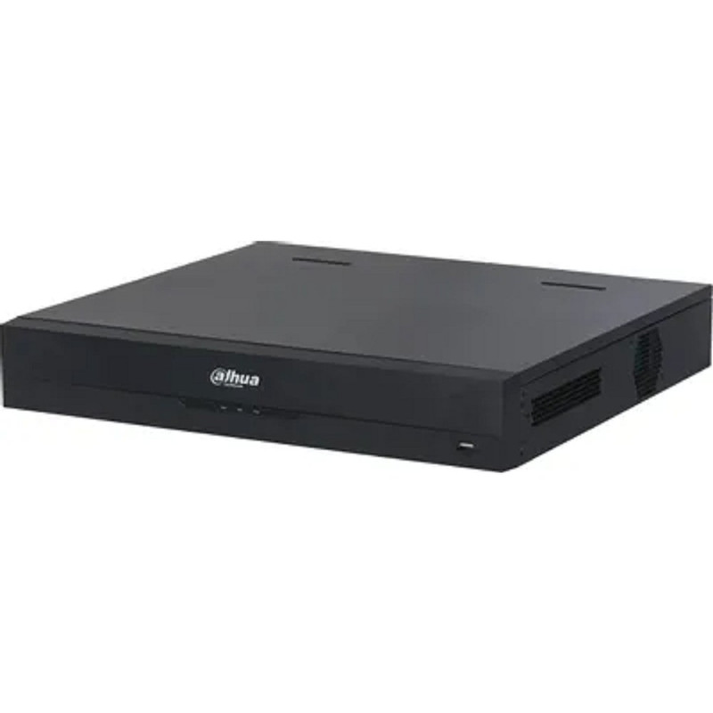 DAHUA DHI-NVR5432-EI 32-канальный IP-видеорегистратор 4K, H.265+, видеоаналитика, входящий поток до 384Мбит/с, 4 SATA III до 16Тбайт