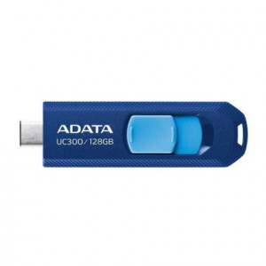 Флеш Диск A-DATA 128GB <ACHO-UC300-128G-RNB/BU> UC300, USB 3.2/TypeC, синий/голубой