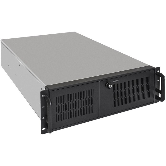 Exegate EX293259RUS Серверный корпус ExeGate Pro 4U650-010/4U4139L <RM 19", высота 4U, глубина 650, БП 800RADS, USB>