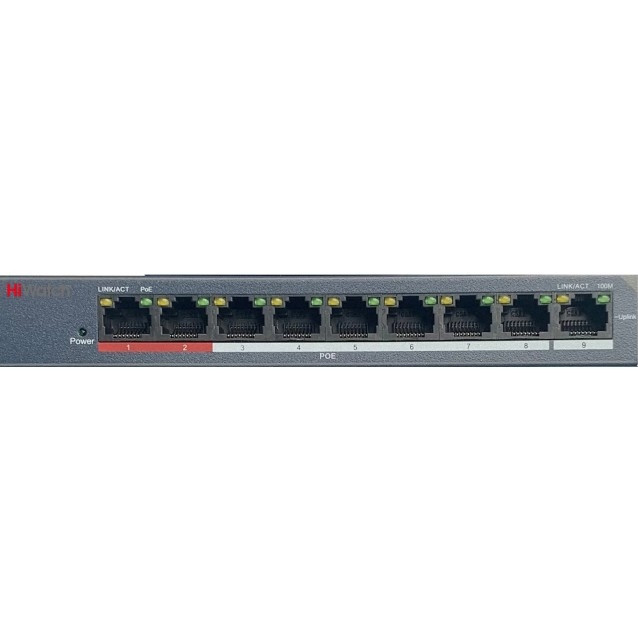 HIKVISION DS-S908P(B) Неуправляемый PoE-коммутатор