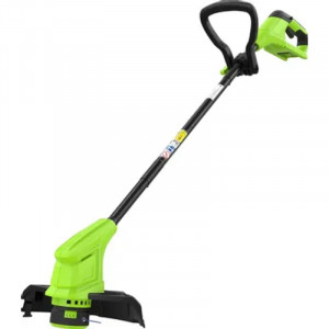 Greenworks Триммер 25см, авт., 24V, с АБ 2 А.ч. и ЗУ слайдер 2,0А [2107207SA]