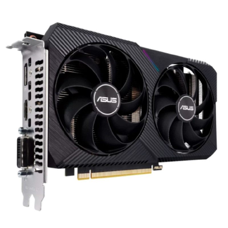 Видеокарта  DUAL-RTX3050-8G-V2//RTX3050,DVI,HDMI,DP,8G,D6