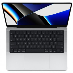 Apple MacBook Pro 14 2021 [MKGT3LL/A] (АНГЛ.КЛАВ.) Silver 14.2" Liquid Retina XDR {(3024x1964) M1 Pro chip with 8-core CPU and 14-core GPU/16GB/1TB SSD/ENGKBD} (2021) (A2442 США)