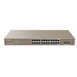 IP-COM G3326P-24-410W L2 Коммутатор PoE управляемый 24-Ports 10/100/1000 Base-T + 2-Ports 1000 Base-X SFP  / 24-Ports PoE (PoE бюджет 370W)