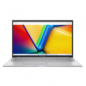 ASUS VivoBook 17 X1704V-AU515 [90NB10V1-M00K20] Silver 17.3" {FHD i5-1335U/16GB/SSD512GB/Intel Iris Xe/FingerPrint/Backlit/DOS}