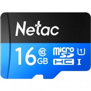 Micro SecureDigital 16GB Netac microSDHC Class10 NT02P500STN-016G-S P500