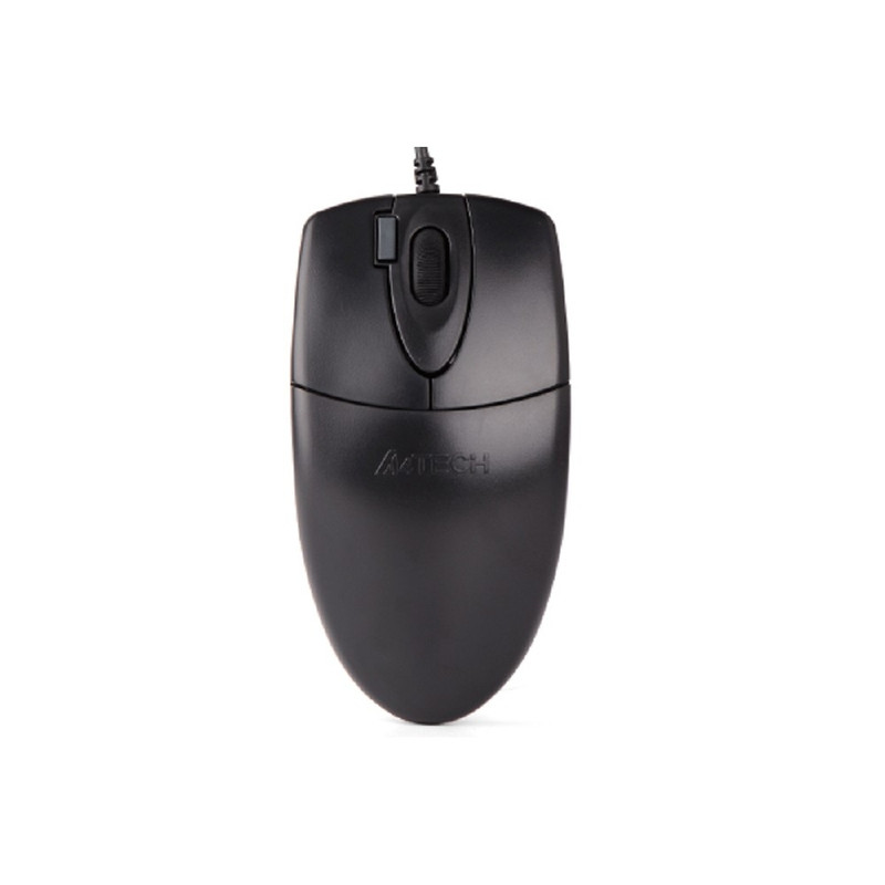 Мышь проводная A4TECH OP-620DS black (USB, оптическая, 1200dpi, 3but) (OP-620DS)