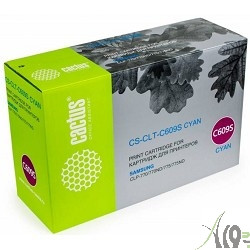 Тонер Картридж Cactus CS-CLT-C609S голубой для Samsung CLP 770/770ND/775/775ND (7000стр.)